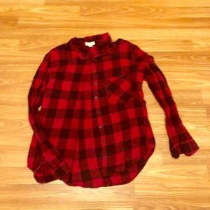 Small red and black flannel by Garage